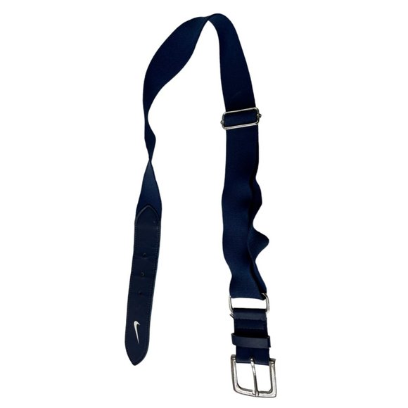 Nike Adult Blue Baseball Adjustable Stretch Belt One Size EUC - Picture 1 of 3